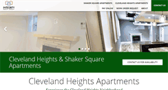 Desktop Screenshot of integrityheightsapartments.com